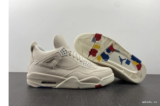 Cheap EP 4 DQ4909-100 Retro DQ4909-100 Blank Jordan (W) Canvas 0427